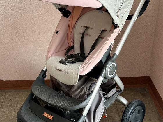 Stokke Scoot V2 Stroller Soft Pink коляска