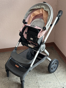 Stokke Scoot V2 Stroller Soft Pink lapsevanker, heas korras (6 foto / 7)