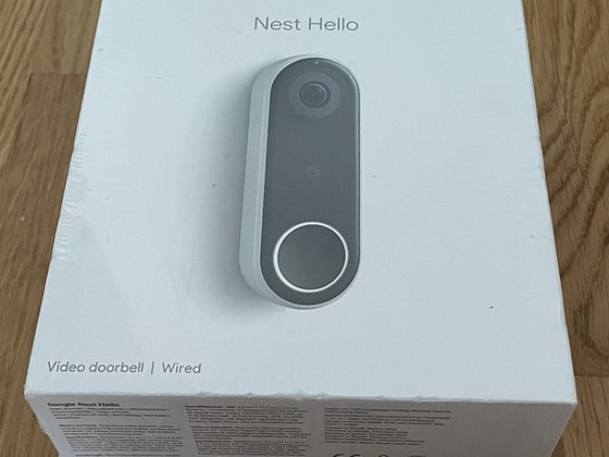 Новый Google Nest Hello Video Doorbell Wired
