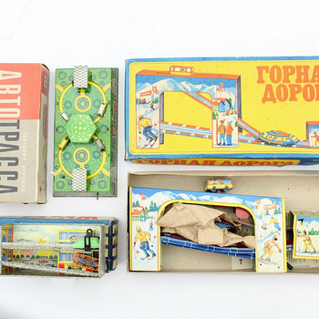 Советская механическая игрушка