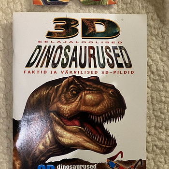Eelajaloolised dinosaurused : faktid ja värvilised 3D-pildid