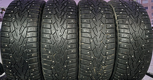 R17 Nokian naastrehvid 215/60/17 - paigaldus (1 фото из 1)