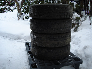 Шины + диски для микроавтобуса Рено, Пежо 215/75 R16C (1 фото из 5)