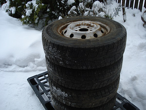 Шины + диски для микроавтобуса Рено, Пежо 215/75 R16C (2 фото из 5)