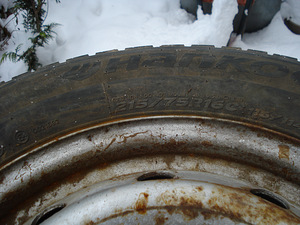Шины + диски для микроавтобуса Рено, Пежо 215/75 R16C (3 фото из 5)