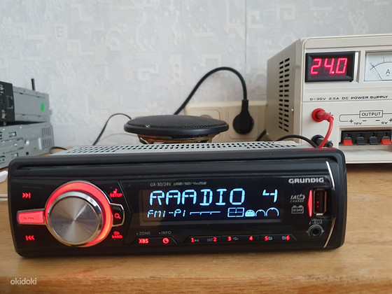 Grundig GX-30 USB / SD 4x25W 24V Automakk