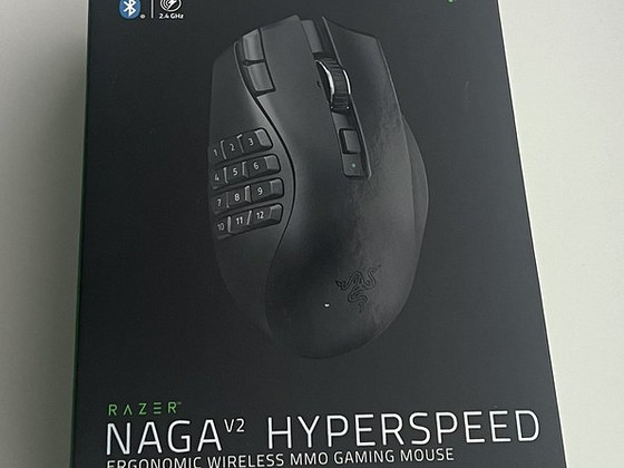Razer Naga V2 HyperSpeed , Black