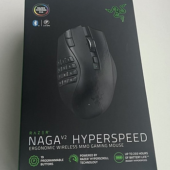Razer Naga V2 HyperSpeed , Black