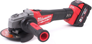 Болгарка Milwaukee M18 CAG125X + зарядка + ящик (1 фото из 6)