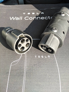 Адаптер Type 2 to Type 1 adapter переходник 32 A (5 фото из 8)