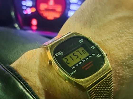 Omega Speedmaster Chronograph Quartz LCD