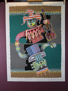 Pinchas Shaar (1923-1996) jewish holidays serigraafia (3 foto / 10)