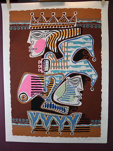 Pinchas Shaar (1923-1996) jewish holidays serigraafia (6 foto / 10)