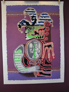 Pinchas Shaar (1923-1996) jewish holidays serigraafia (7 foto / 10)