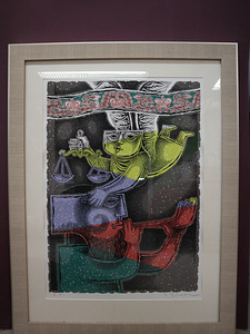 Pinchas Shaar (1923-1996) jewish holidays serigraafia (9 foto / 10)