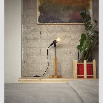 Microphone Desk Lamp