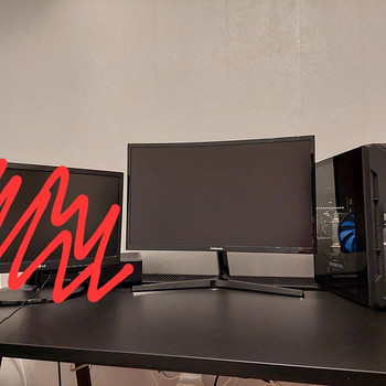 Müüa mängude arvuti, monitor, klaviatuur