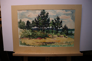 EESTI KUNST! Kirill Prozes (1914-2001) akvarellid (2 foto / 9)