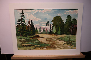 EESTI KUNST! Kirill Prozes (1914-2001) akvarellid (5 foto / 9)