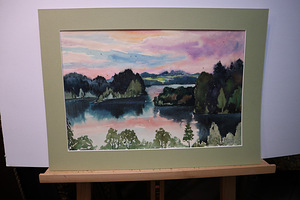 EESTI KUNST! Kirill Prozes (1914-2001) akvarellid (6 foto / 9)