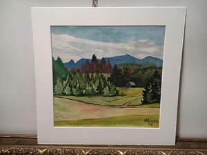 EESTI KUNST! Kirill Prozes (1914-2001) akvarellid (9 foto / 9)