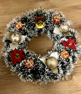 Jõulupärg / Advent wreath (1 foto / 1)