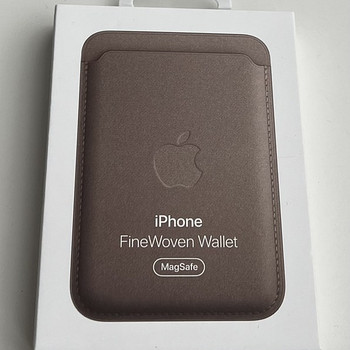 Apple iPhone FineWoven Wallet with MagSafe , Taupe