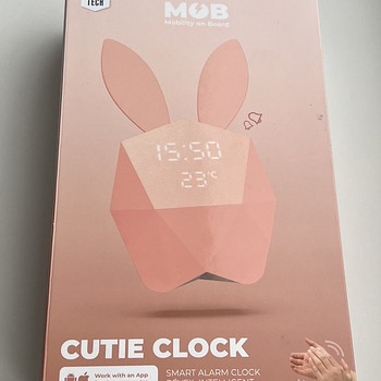 MOB Cutie Clock , Pink