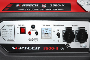 Бензиновый генератор SUPTECH 3500-ll 220В (4 фото из 9)