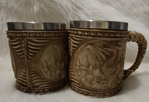 Kruusid kohvi, tee ja muude jookide jaoks 350-400ml kingitus (2 foto / 9)