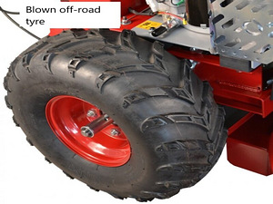 Panter FD3eco Briggs & Stratton (344cc) järelkäidav traktor (3 foto / 8)
