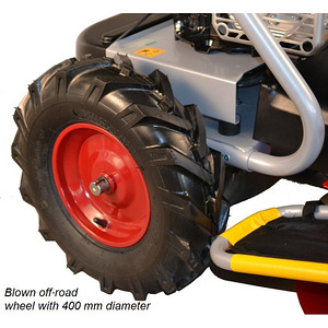 Panter FD2 Kohler (224cc) järelkäidav traktor (4 foto / 10)