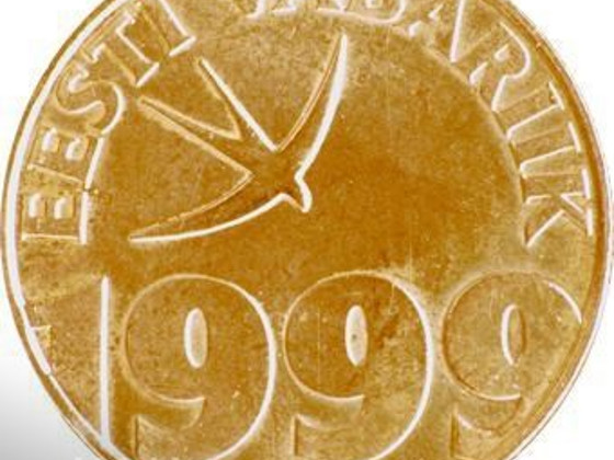 1 kroon Eesti 1999. a