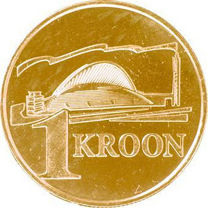 1 kroon Eesti 1999. a (1 foto / 2)