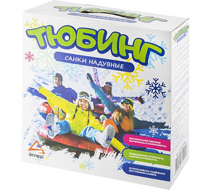 Тюбинг ватрушка 95 см (6 фото из 7)