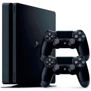 SONY PLAYSTATION 4 / ДВА ДЖОЙСТИКА / 4 ИГРЫ / ВСЕ КАБЕЛЯ (1 фото из 5)