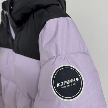 Icepeak женская фиолетовая, черная куртка