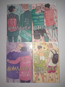 Heartstopper, серия книг для молодежи, первые 4 части (1 фото из 2)