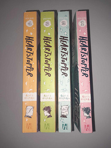 Heartstopper, серия книг для молодежи, первые 4 части (2 фото из 2)