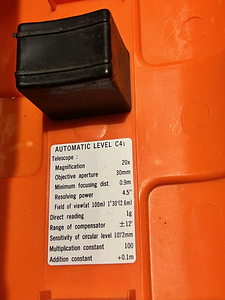 Нивелир Sokkia c41 Automatic Level (2 фото из 6)