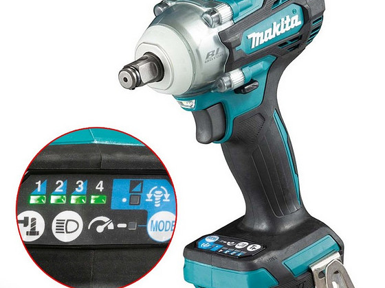 НОВ. 330Нм 1/2 18В гайковерт Makita DTW300Z BL1860B 6Ач