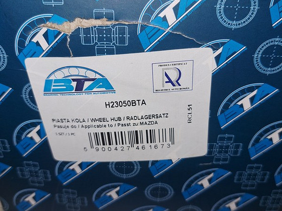 Mazda6 ступичный подшипник (задний)
