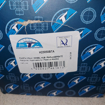 Mazda6 ступичный подшипник (задний)