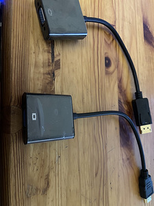 Переходник vga/hdmi и vga/dp (1 фото из 1)