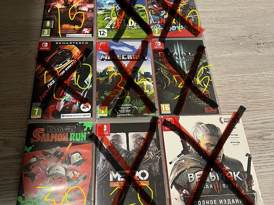 Nintendo Switch mängud