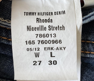 TOMMY HILFIGER Denim Джинсы . W27 L30 (XS) (6 фото из 6)