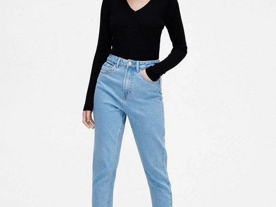 CROPP sinised mom jeans / teksad, s. S/M