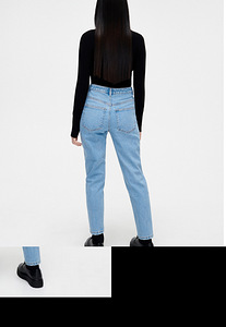 CROPP sinised mom jeans / teksad, s. S/M (2 foto / 7)