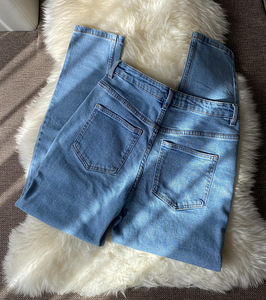 CROPP sinised mom jeans / teksad, s. S/M (4 foto / 7)