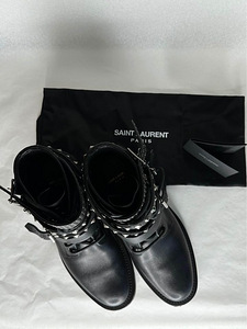 Байкерские ботинки Saint Laurent YSL Ranger, размер 37 (6 фото из 6)